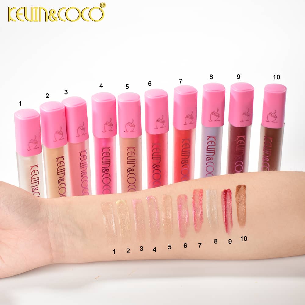 Set 10 Lip Gloss Strawberry Fantasy — KEVIN&COCO