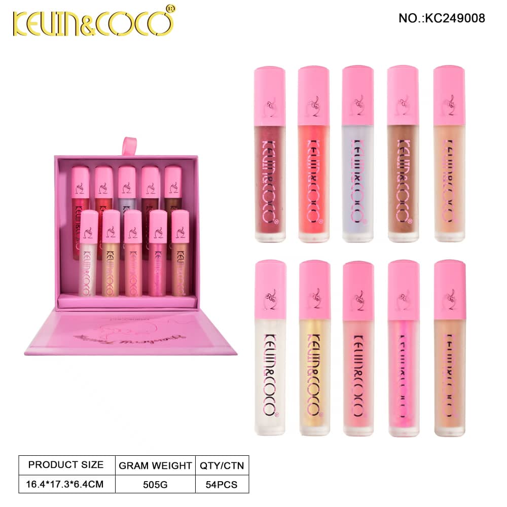Set 10 Lip Gloss Strawberry Fantasy — KEVIN&COCO