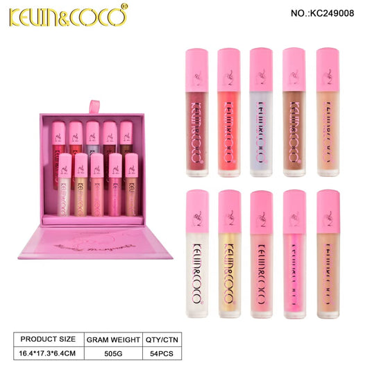 Set 10 Lip Gloss Strawberry Fantasy — KEVIN&COCO