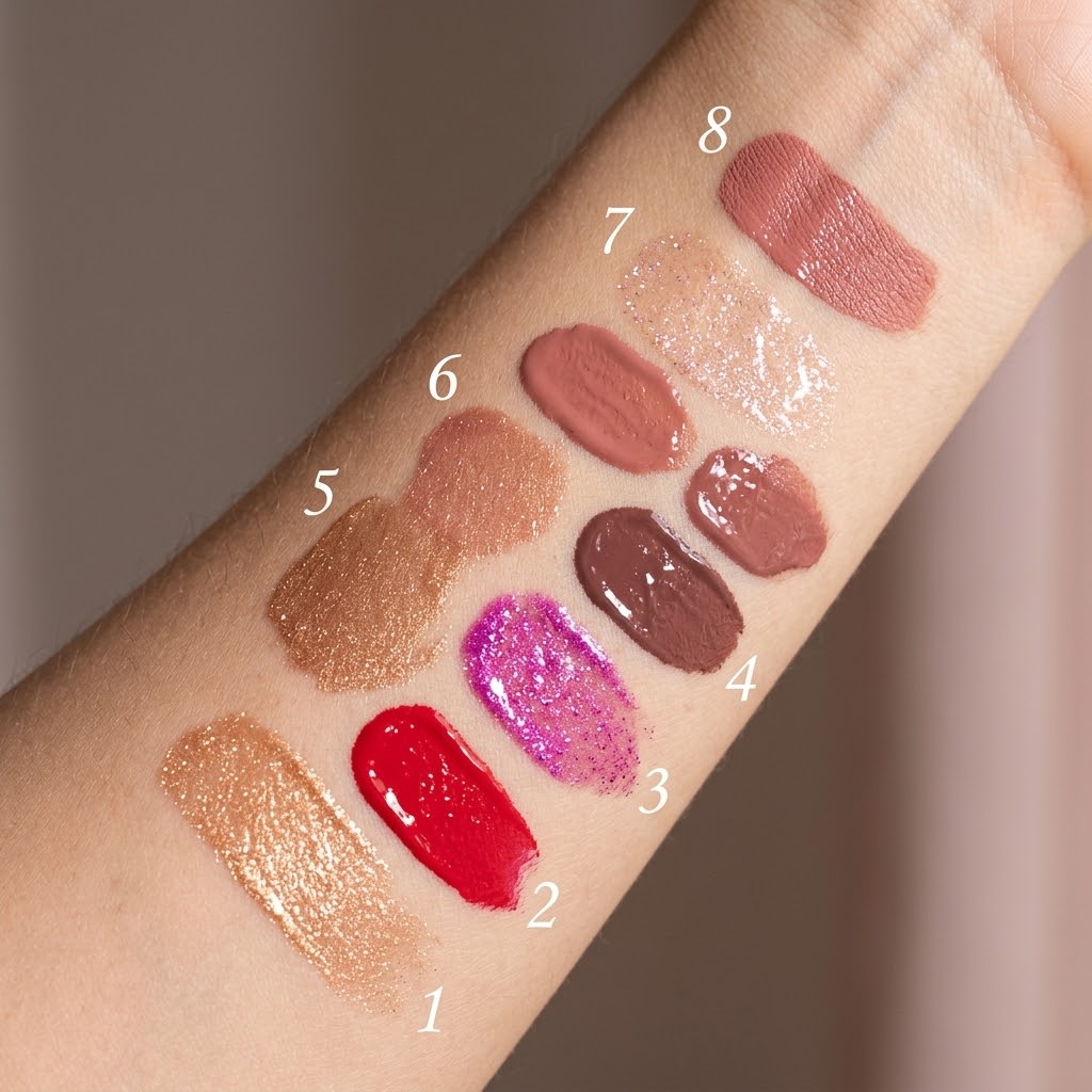 Set 8 Gloss Lip Tamaño Grande — KEVIN&COCO Glass  Lip